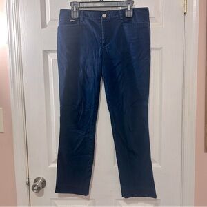 Lauren Ralph Lauren Women's Straight Leg Pants Navy Size 10